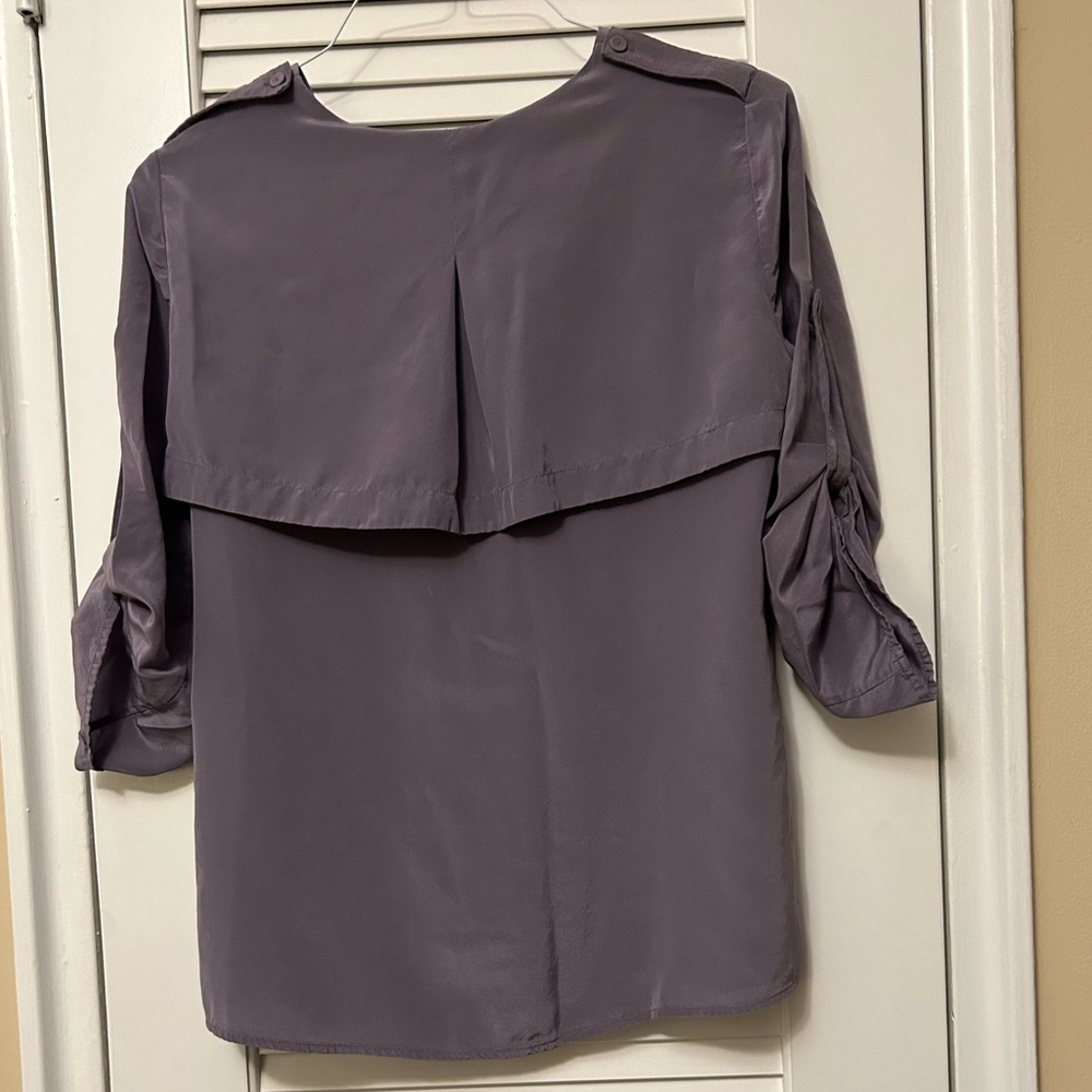 BCBG Maxazria Drew Silk Blouse Women’s Size S/M - Picture 7 of 7